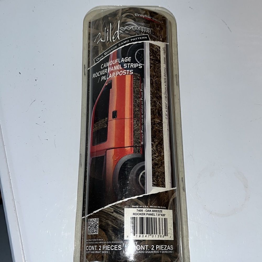 Wildwood Rocker Panel camouflage Wild Oak Breeze Camo Pattern Truck Decal long